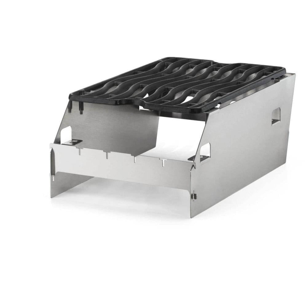 Napoleon Side Burner Windshield with Skewer Rack