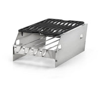 Napoleon Side Burner Windshield with Skewer Rack