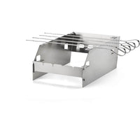 Napoleon Side Burner Windshield with Skewer Rack