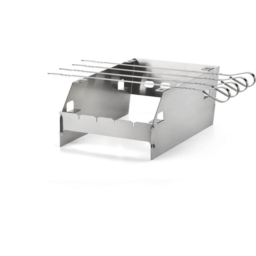 Napoleon Side Burner Windshield with Skewer Rack