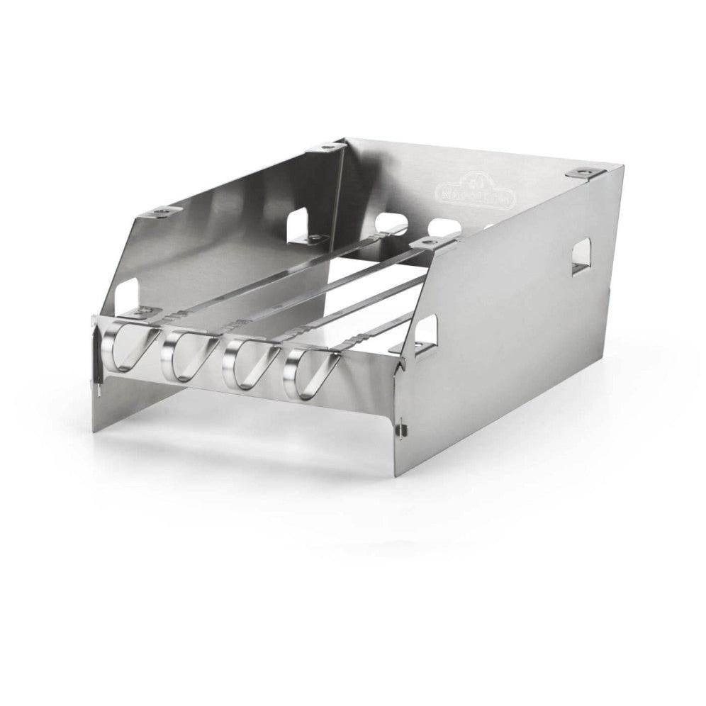 Napoleon Side Burner Windshield with Skewer Rack