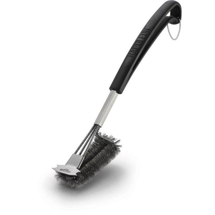 Napoleon Triple-Row Grill Brush with Stainless Steel Bristles