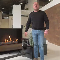 Decoflame Milan Freestanding F2 Ethanol Fireplace