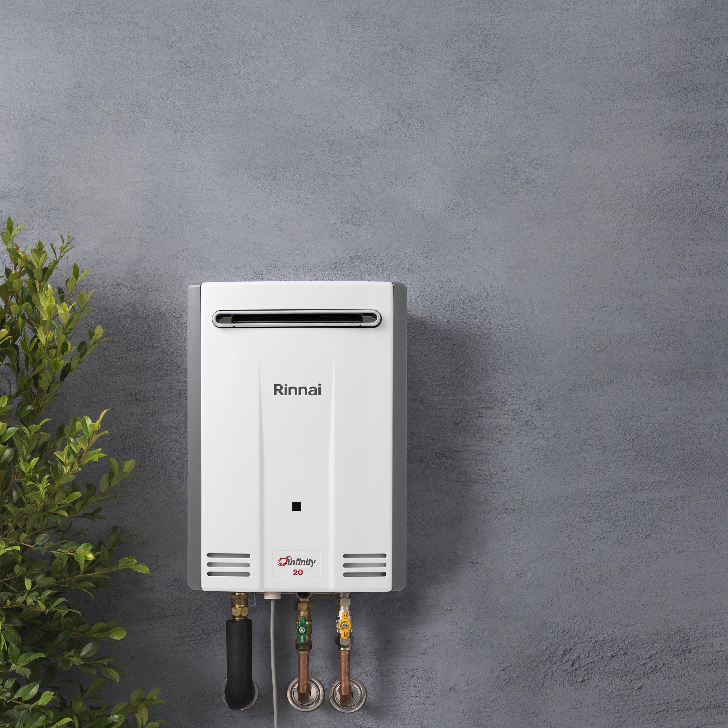 Rinnai Infinity 20 Litre Continuous Flow Gas Hot Water System
