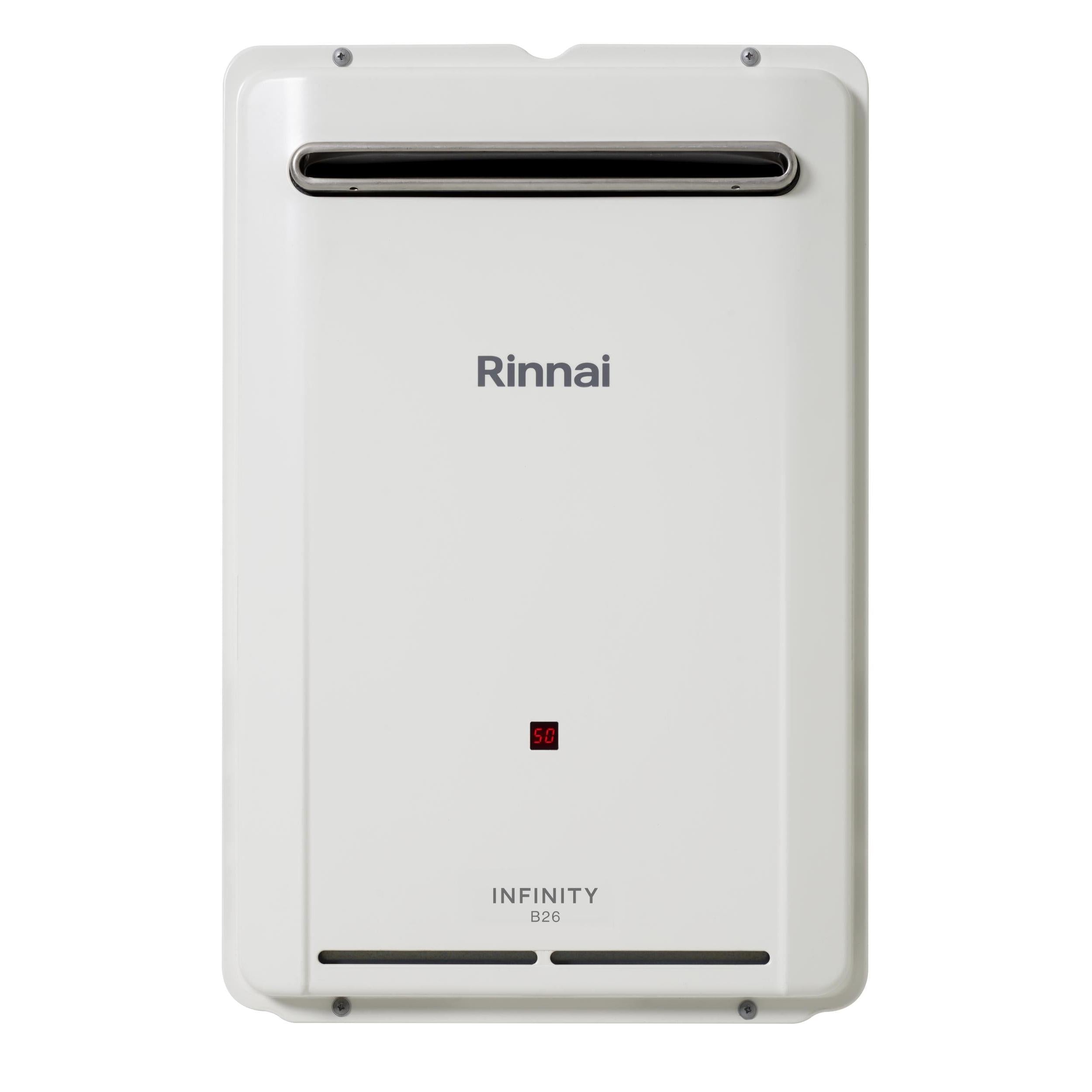 Rinnai Infinity B 26 Litre Continuous Flow Gas Hot Water System
