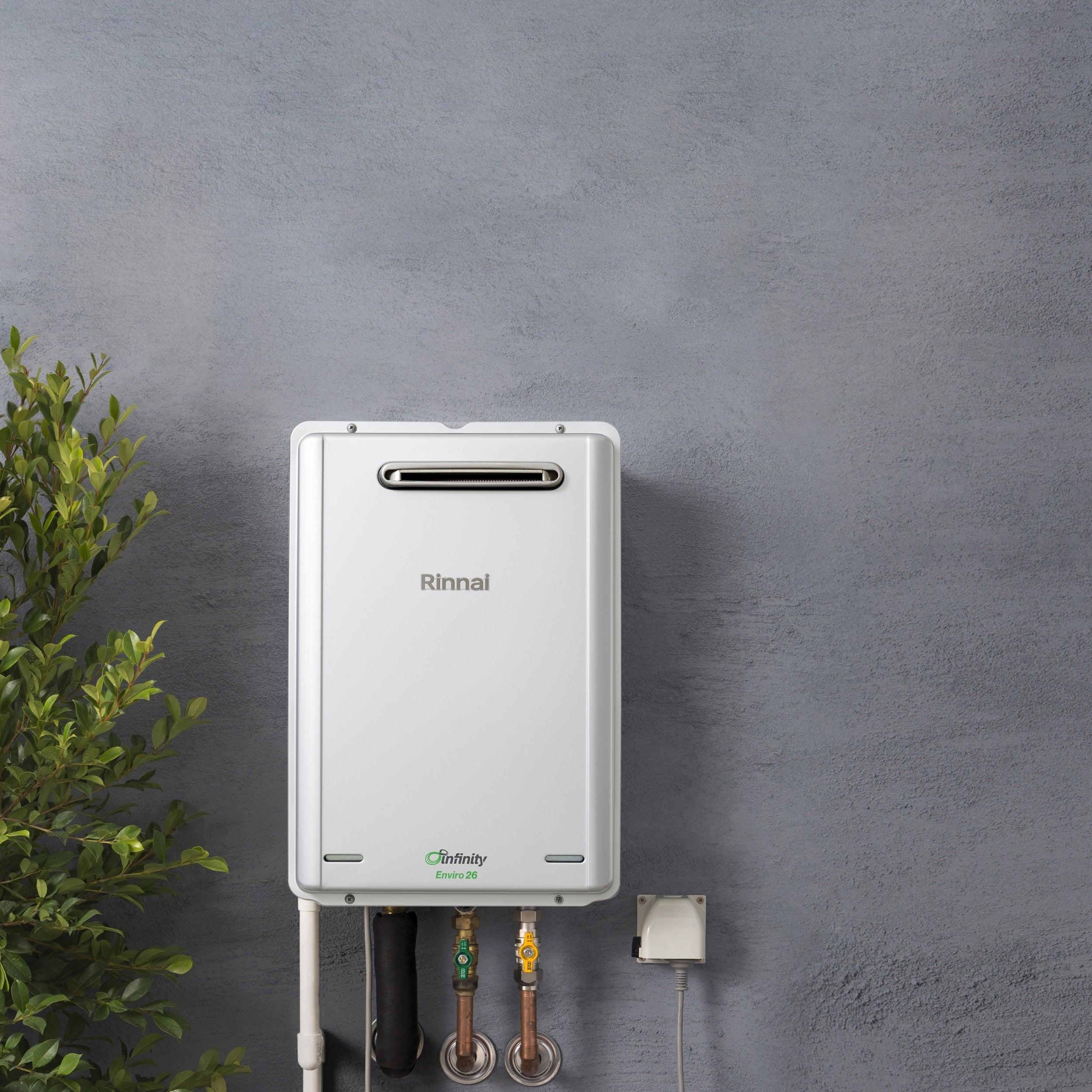 Rinnai Infinity Enviro 26 Litre Continuous Flow Gas Hot Water System